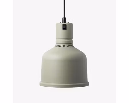 Värmelampa Focus MS Rak Hiss Cement Grey, STAYHOT