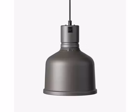 Värmelampa Focus MS Rak Hiss Umbra Grey, STAYHOT