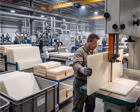 Skärbräddor efter mått, PEHD300 / PEHD500 / PEHD1000 Kvalite