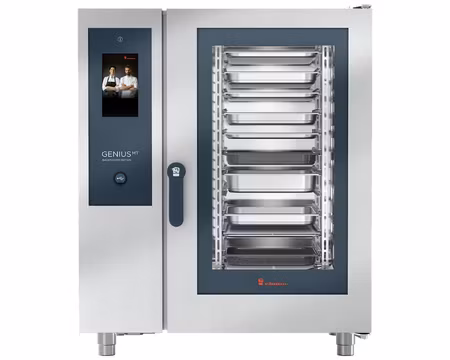 Bageriugn Genius MT BM 10-11 HR, Plåtmått: 8st 600x400mm Högerhängd dörr, Eloma
