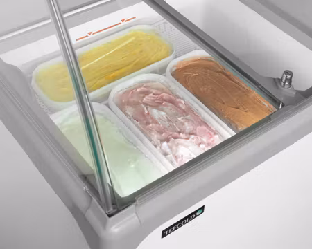 Skopglassfrys NIC202SC-SO, 740x650x885mm 186 Liter, TEFCOLD