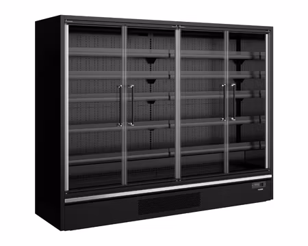 Multideck Kyl Galaxy+ GP26FGD Black För Stormarknader, 2580x750x2005mm 2887 Liter, TEFCOLD
