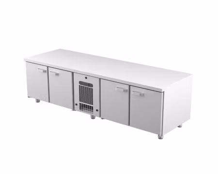Grillkylbänk VLG-2040 4xSkåp För GN1/1, 2000x650x600mm, COOLPART