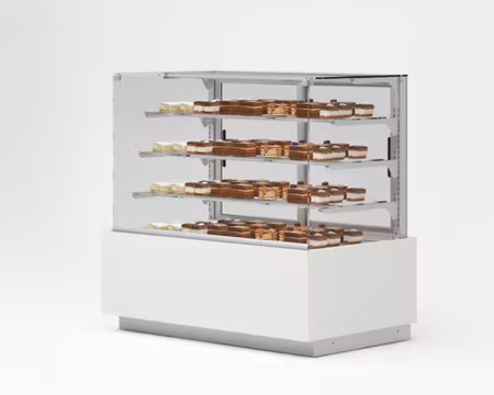 JUKA Kylmonter LUMINA 90, 3st Glashyllor+Botten 980x825x1350mm, COOLPART