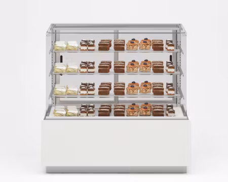 JUKA Kylmonter LUMINA 139, 3st Glashyllor+Botten 1380x825x1350mm, COOLPART