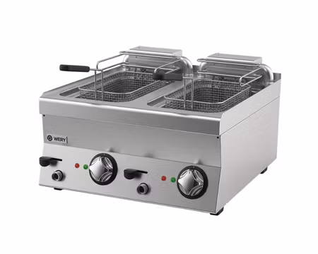 Fritös FQE 66R ,12 kW 10+10Liter 600x600x295 mm, WERY