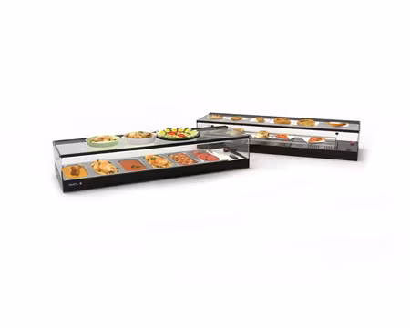 Värmevitrin Logic Tapas CLO4BL, 840x395x225mm 4st GN1/3, SAYL