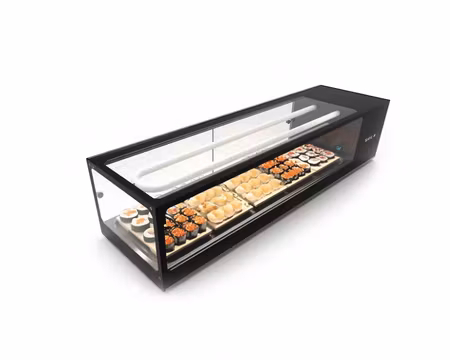 Sushi Monter Logic VTLG8S , 8st GN1/3-40 (Ingår)(1680x380x300mm), SAYL