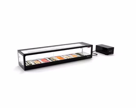 Sushi Monter Logic Rem VTLG8SGR (Fjärrkyla), 8st GN1/3-40 (Ingår)(1540x380x300mm), SAYL