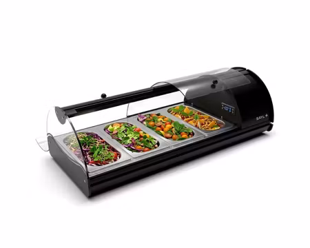 Kylvitrin Self-Service S4N, 970x395x245mm Inkl 4st GN1/3-40mm, SAYL