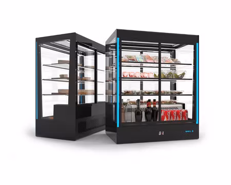Kylmonter PAK RAA Self-Service, 1015x620x1240mm, SAYL