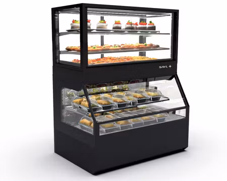 Kombimonter Varm/Kall, Integra Combi COC5F Golvmodell, 1200x800x1480mm, SAYL
