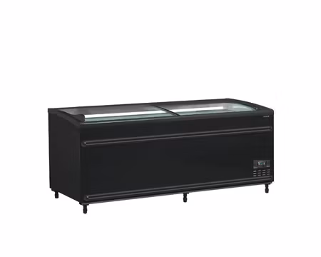Kombinerad Kyl och Frysbox Stormarknad SVART, 1856x858x890mm, TEFCOLD
