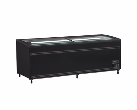 Kombinerad Kyl och Frysbox Stormarknad SVART, 2106x858x890mm, TEFCOLD