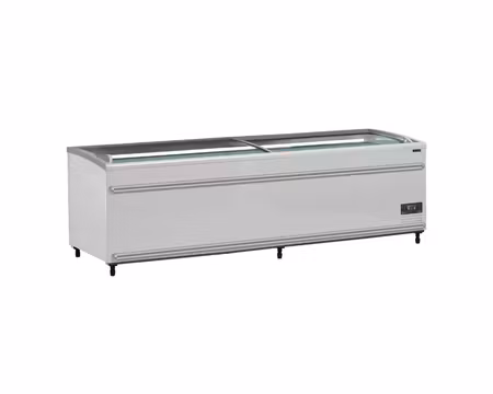 Kombinerad Kyl och Frysbox Stormarknad VIT, 2506x858x890mm, TEFCOLD
