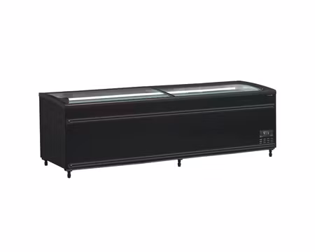 Kombinerad Kyl och Frysbox Stormarknad SVART, 2506x858x890mm, TEFCOLD