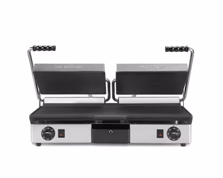 Klämgrill Enkel 16053 Slät Lagg/Slät Bord, Grillyta 610x250mm 3,5 kW, MILAN TOAST
