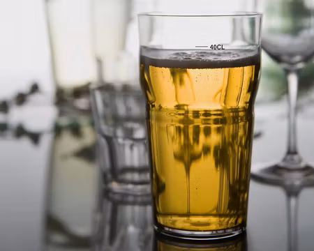 Ölglas 50cl (Okrossbart), Tritan Med Markering, EXXENT