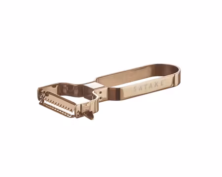 Grönsaksstrimlare Grovstrimlare, Ca 4mm Strimlor, Titanbelagt Blad, Bronze, SATAKE