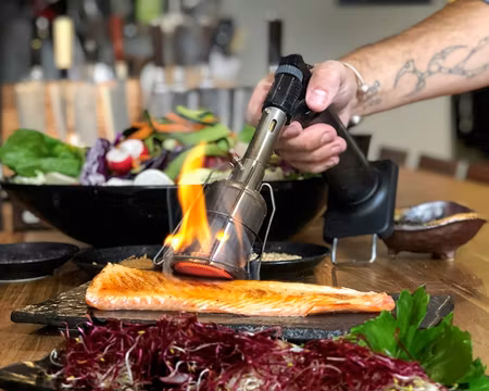 Köksbrännare Flame Master Proffsbrännare Med Grillmunstycke, Ca 1200°C, SATAKE