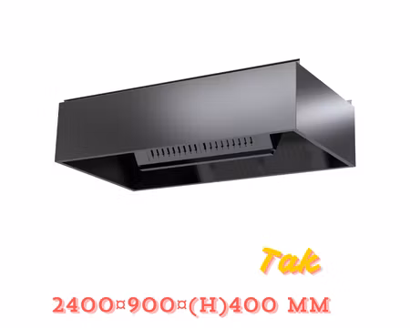 Ventilationshuv VKL 2400 Takmonterad, 2400x900x400mm, COOLPART