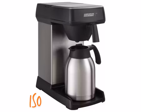 Kaffebryggare Iso Med Termos 2Liter, Utan Vattenanslutning, BRAVILOR BONAMAT