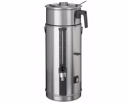 Elvärmd Kaffebehållare NAK 10 Med Filterhållare, Blandarrör, Kran 10Liter, BRAVILOR BONAMAT