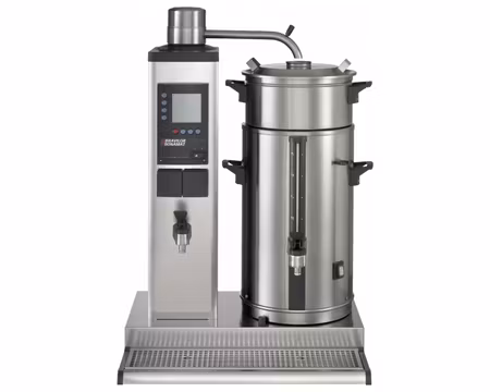 Urnbryggare B10 HW L/R 400V (3Fas) 10 Liter, Med Vattenanslutning, Med Varmvattenkran, BRAVILOR BONAMAT