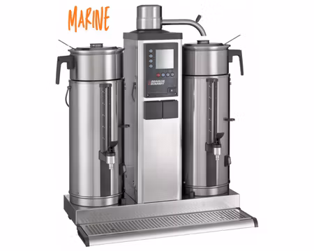 Urnbryggare B5 Marine (440V3/230V) 2x5 Liter, Med Vattenanslutning, BRAVILOR BONAMAT