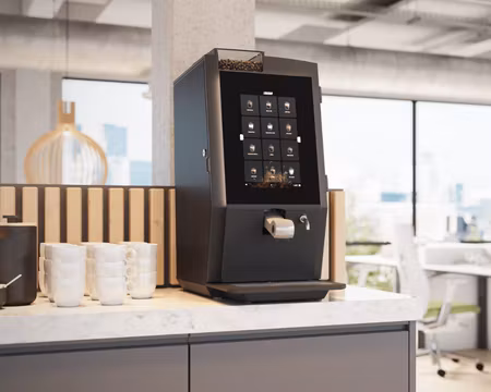Espressomaskin Esprecious 12 (Bönor), Med 2 Instantbehållare 2x1,3 Liter, Med Vattenanslutning, 120 Koppar/Dag, BRAVILOR BONAMAT