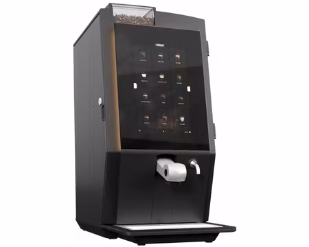 Espressomaskin Esprecious 12 (Bönor), Med 2 Instantbehållare 2x1,3 Liter, Med Vattenanslutning, 120 Koppar/Dag, BRAVILOR BONAMAT