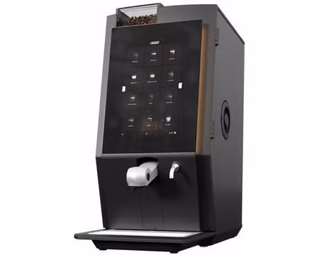 Espressomaskin Esprecious 22 (Bönor), Med 2 Kvarnar Och 2 Instantbehållare 2x1,3 Liter, Med Vattenanslutning, 120 Koppar/Dag, BRAVILOR BONAMAT