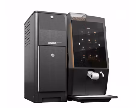Espressomaskin Esprecious 11L (Bönor), Med Färsk Mjölk (FreshMilk Ingår Ej), 1 Instantbehållare 3,2 Liter, Med Vattenanslutning, 120 Koppar/Dag, BRAVILOR BONAMAT