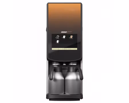 Kaffemaskin Instant Bolero Turbo 22, 2 Behållare 2x5,3 L, Max 36 Drycker, Med Vattenanslutning, 650 Koppar/Dag, BRAVILOR BONAMAT