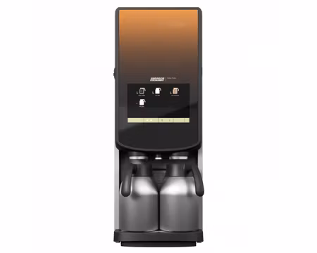 Kaffemaskin Instant Bolero Turbo 22 400V (3 Fas), 2 Behållare 2x5,3 L, Max 36 Drycker, Med Vattenanslutning, 650 Koppar/Dag, BRAVILOR BONAMAT