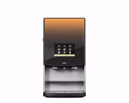 Kaffemaskin Instant Bolero Turbo XL 43 400V (3 Fas), 4 Behållare 2x5,3 L+2x2,4 L, Max 36 Drycker, Med Vattenanslutning, 650 Koppar/Dag, BRAVILOR BONAMAT