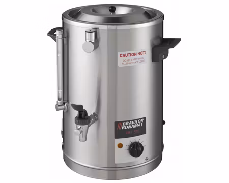 Mjölkvärmare HM 505, 5 Liter, Vattenbadsystem, Justerbar Termostat, Utan Vattenanslutning, BRAVILOR BONAMAT