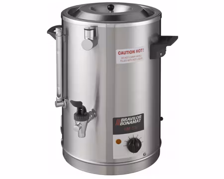 Mjölkvärmare HM 510, 10 Liter, Vattenbadsystem, Justerbar Termostat, Utan Vattenanslutning, BRAVILOR BONAMAT