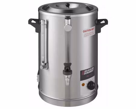 Mjölkvärmare HM 510, 10 Liter, Vattenbadsystem, Justerbar Termostat, Utan Vattenanslutning, BRAVILOR BONAMAT