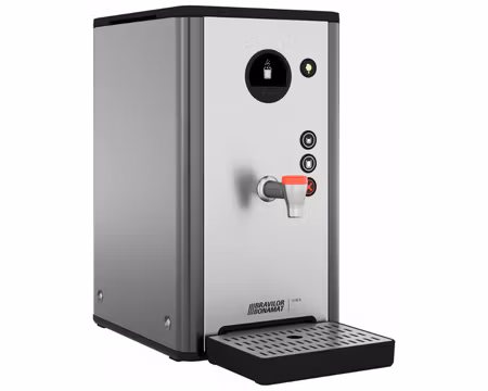 Varmvattenberedare HWA 6D, 5,6 Liter, Med Vattenanslutning, 2 Doseringsknappar, 30 L/Timme, BRAVILOR BONAMAT
