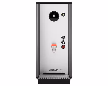 Varmvattenberedare HWA 14D, 13,1 Liter, Med Vattenanslutning, 2 Doseringsknappar, 30 L/Timme, BRAVILOR BONAMAT