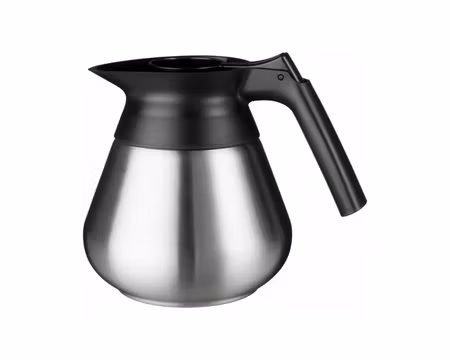 Rostfri Kanna Med Lock 1,7 Liter, Med Vipplock, Plasthandtag, BRAVILOR BONAMAT
