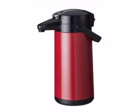 Pumptermos Furento Röd Metallisk 2,2 Liter, Med Pump, BRAVILOR BONAMAT