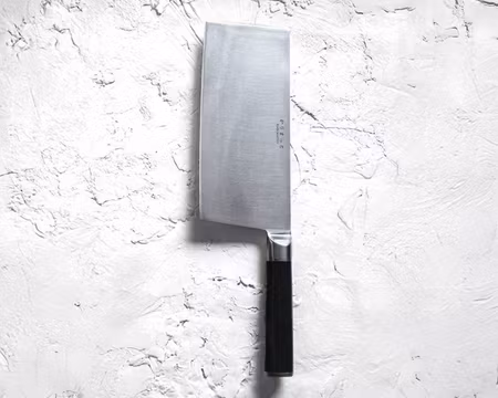 Kinesisk Kockkniv Hacka, 5Cr15Mov Rostfritt Stål, Ergonomiskt Handtag, KARIMATTO
