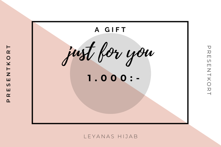 Presentkort 1.000:-