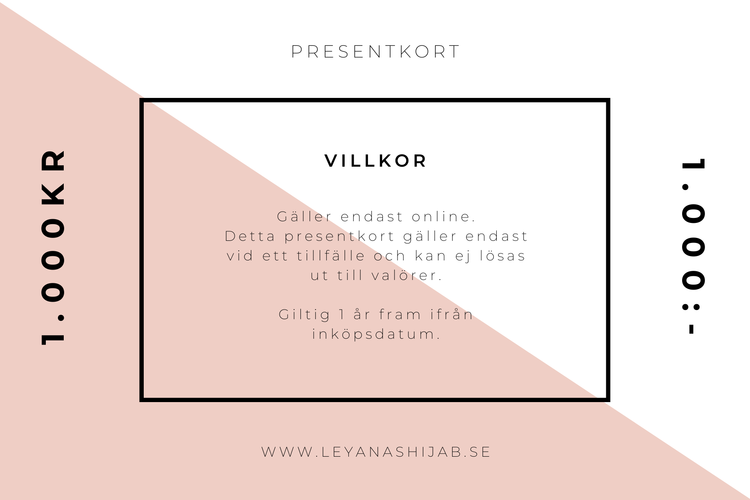 Presentkort 1.000:-