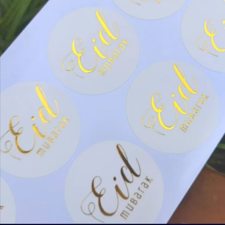 Eid Mubarak klistermärken