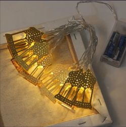 Ramadan & Eid belysning: 1.65m LED-lyktljusslinga!
