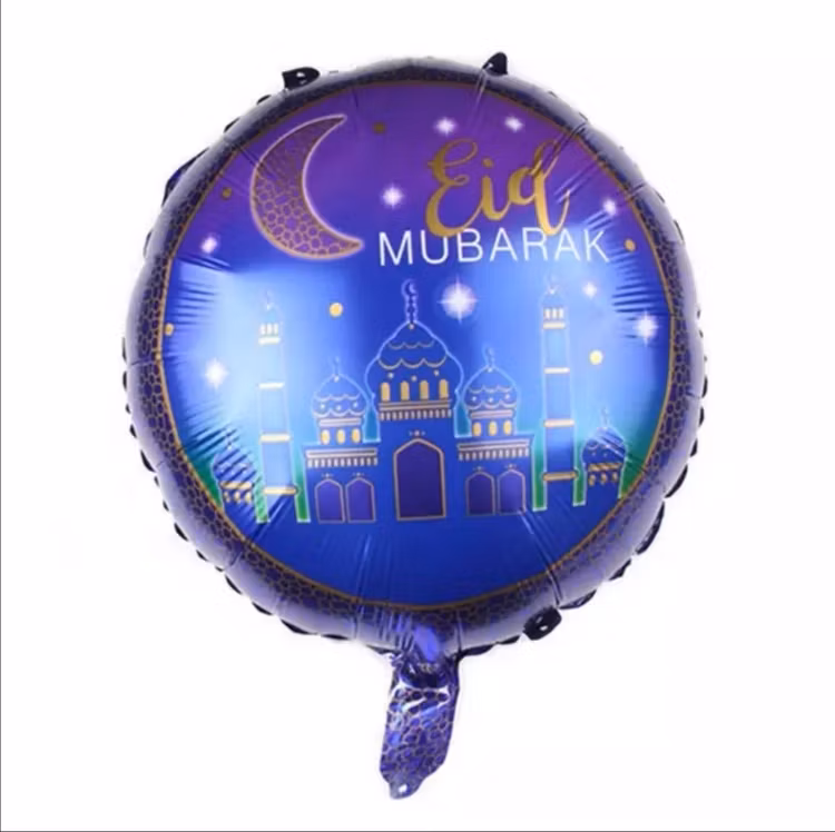 Färdigställ festen med Eid balloon 5 pack!