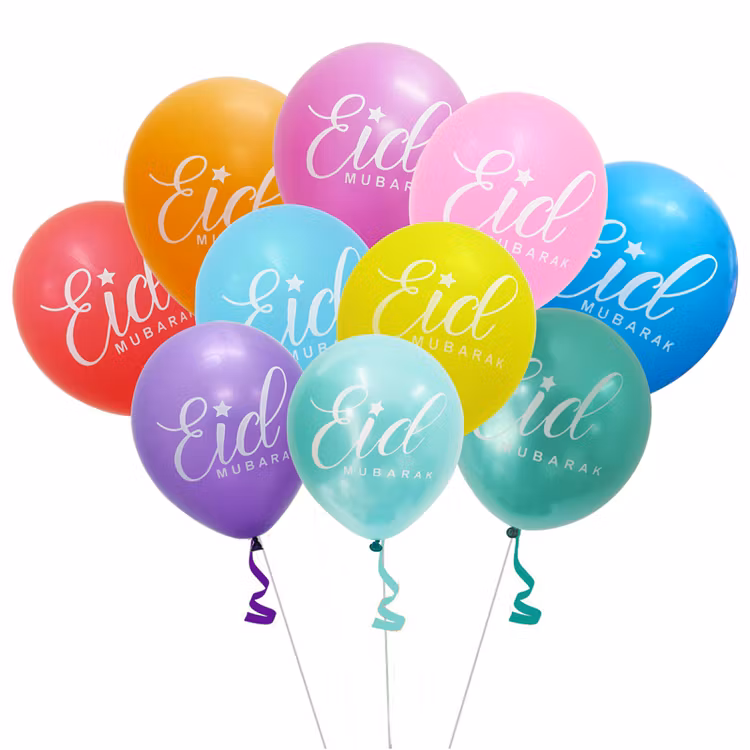 Eid Mubarak Ballonger 10-pack!